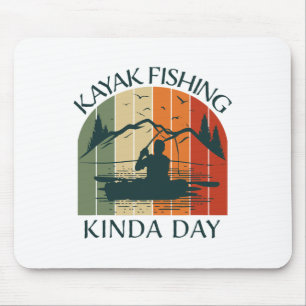 Kajak-Angeln Kajaking Booten Sommerkleidung Gra Mousepad