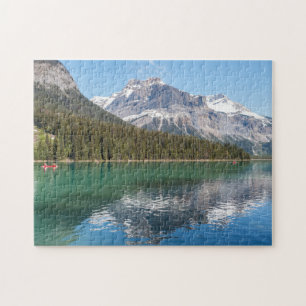 Kajak auf dem berühmten Emerald Lake - Yoho NP, Ka