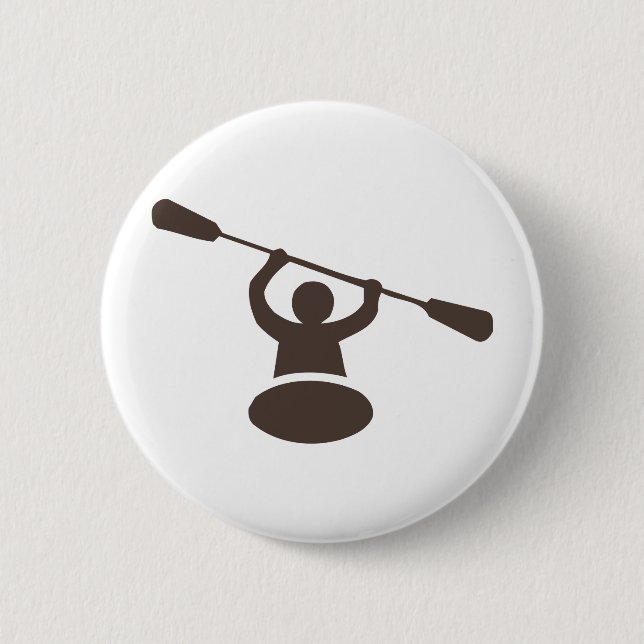 Kajak Button (Vorderseite)