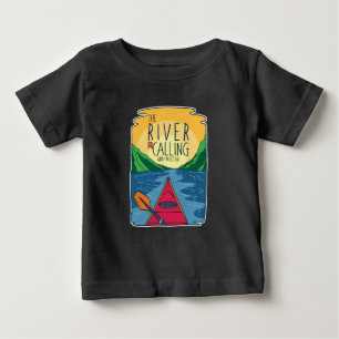 Kajak - Der Fluss ruft und ich muss gehen Baby T-shirt