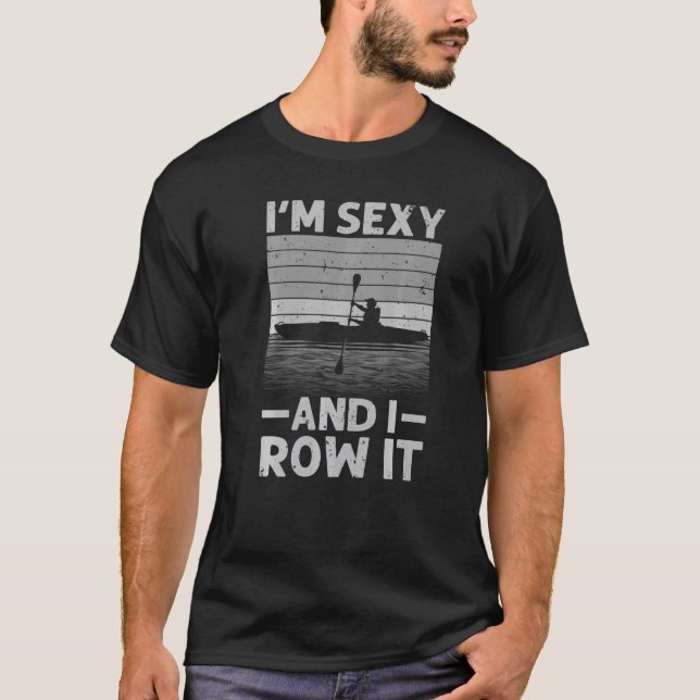 Kajak für Männer Kajak Kajak Kajak 1 T-Shirt (Vorderseite)