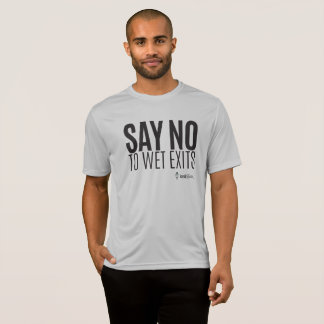 Kajak-Hipster - lehnen Sie nasse Ausgänge ab - T-Shirt