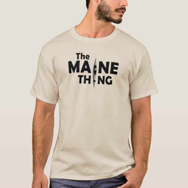 Kajak ist das Wichtigste T-Shirt (Vorderseite)