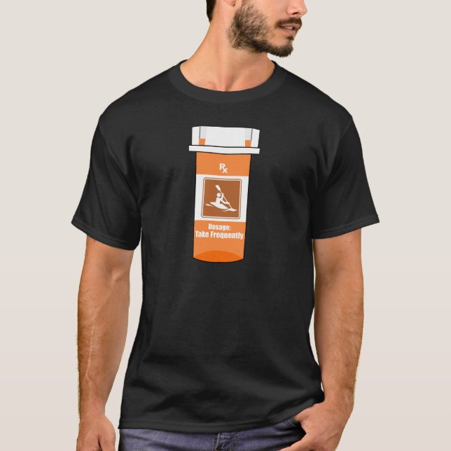 Kajak ist mein Medikament T-Shirt (Vorderseite)