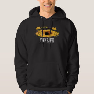 Kajak Kayaker Wassersport Kanu Kanufahrt Yak Hoodie