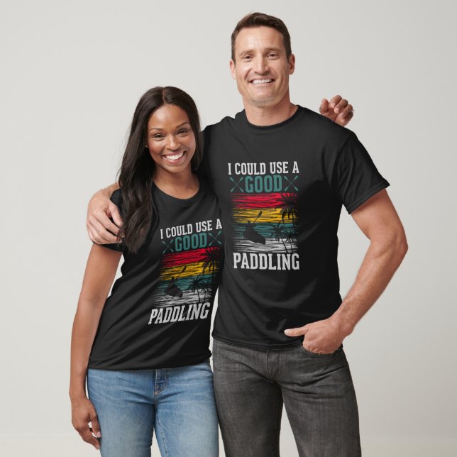 Kajak könnte Paddeln T - Shirt benutzen (Unisex)