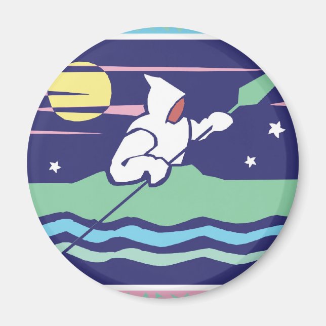 Kajak Magnet (Vorne)