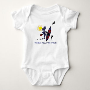 Kajak: Paddeln gut mit anderen Baby Bodysuit Baby Strampler