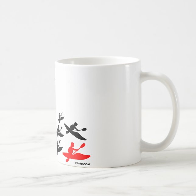 Kajak-Schwarm Kaffeetasse (Rechts)
