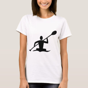 Kajak - Schwarz T-Shirt
