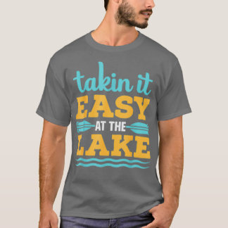 Kajakfahren am See Zitrone Funny Kayak Redewendung T-Shirt