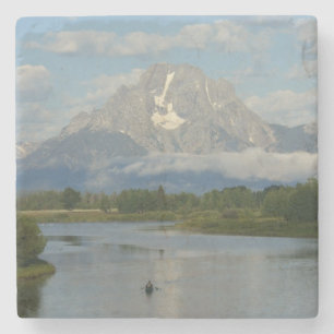 Kajakfahren im Grand Teton National Park Steinuntersetzer