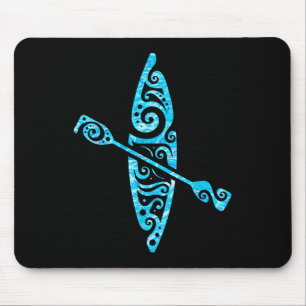 Kajakfahrer Kanufahren Paddeln Boot Liebhaber Kaja Mousepad