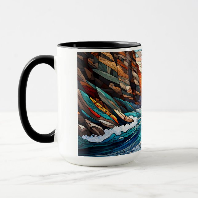Kajakfahrten mit Whitewater in Canyon Tasse (Links)