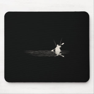 Kajakfischen Grafik Kajak Angler Kajaking Fisch Mousepad