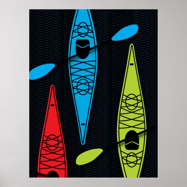 KajakRBG-Plakat Poster (Vorne)