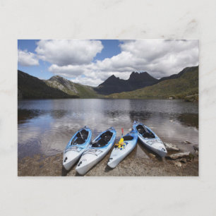 Kajaks, Cradle Mountain und Dove Lake, Cradle Postkarte