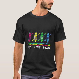 Kajaks für Kajakfahrten im Freien T-Shirt