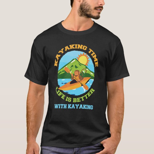 Kajakzeit T-Shirt (Vorderseite)