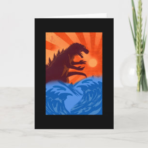 Kajiu Gojira König der Monster japan Karte