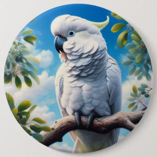 Kakadu-Kunst Button