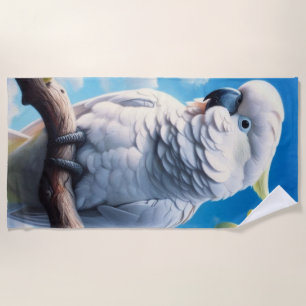 Kakadu-Kunst Strandtuch