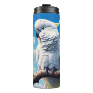 Kakadu-Kunst Thermosbecher