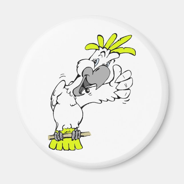 Kakadu Magnet (Vorne)