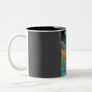 Kakadu National Park Travel Poster Zweifarbige Tasse