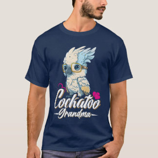 Kakadu-Oma Vogel Liebhaber Papagei Frauen Freunde T-Shirt