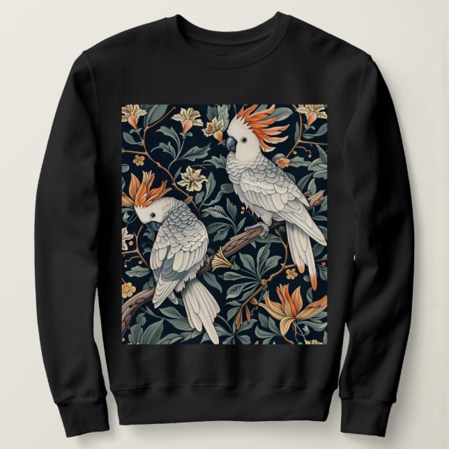 Kakadu-Sweatshirt Sweatshirt (Design vorne)