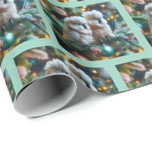 Kakadu-Weihnachtspapier Geschenkpapier