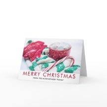 Kakao | Candy Cane | Scarf & Mitt Weihnachten