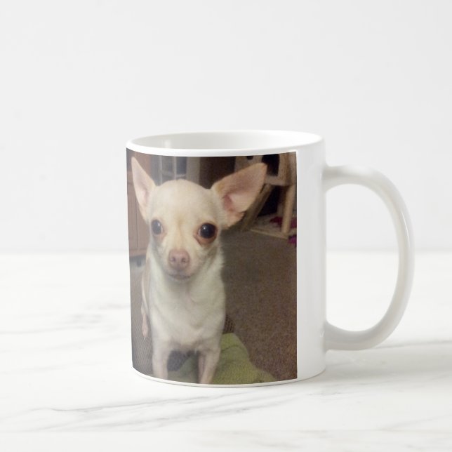 Kakao die Chihuahua-Tasse Kaffeetasse (Rechts)