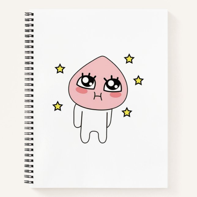 Kakao Emoticons - Charmant Notizbuch (Vorderseite)