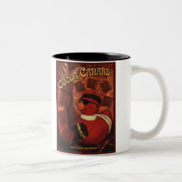 Kakao-Enten-Kaffee-Tasse Zweifarbige Tasse