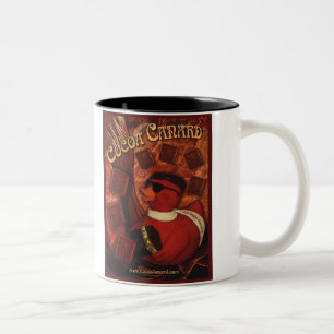 Kakao-Enten-Kaffee-Tasse Zweifarbige Tasse
