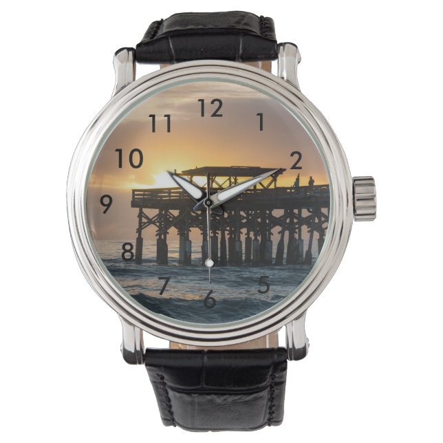 Kakao Erstaufgang Armbanduhr (Vorderseite)