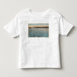 Kakao, Florida - Ansicht von Brevard Hotel u. Kleinkind T-shirt