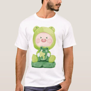 KaKao Freunde - Grüner Urlaub Frosch Apeach T-Shirt