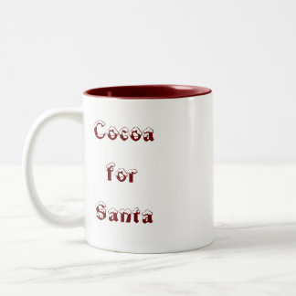 Kakao für Sankt-Tasse Zweifarbige Tasse