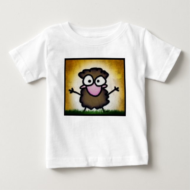 Kakao im Gras Baby T-shirt (Vorderseite)