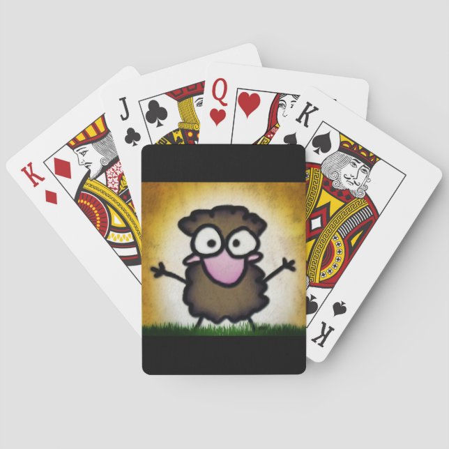 Kakao im Gras Spielkarten (Rückseite)