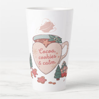 Kakao, Kekse & Ruhe – Pastel-Weihnachts-T-Shirt Milchtasse