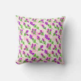 Kakao-Lavendel-Neon-Pop-Art-Kissen Kissen