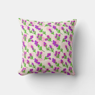 Kakao-Lavendel-Neon-Pop-Art-Kissen Kissen