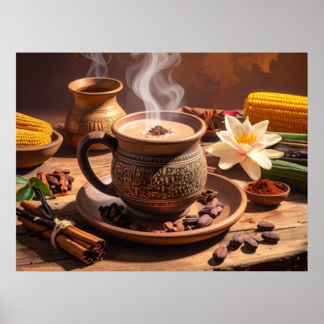 KAKAO - MAYA - AZTEKEN POSTER (Vorne)