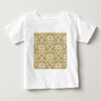 Kakao und Creme Damask