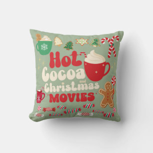 Kakao und Weihnachtsfilme Kissen