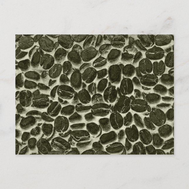 Kakaobohnen Postkarte (Vorderseite)